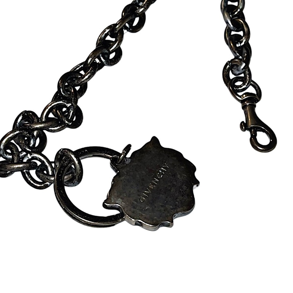 Authentic Givenchy Riccardo Tisci Silver Plated 4… - image 3